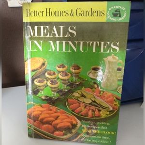 Better Homes & Gardens Meals In Minutes Hardcover Vintage
